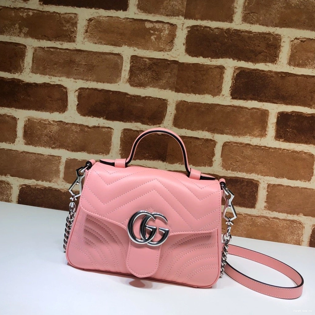Firstbag ru Marmont mini GUCCI handle bag GG top 0715